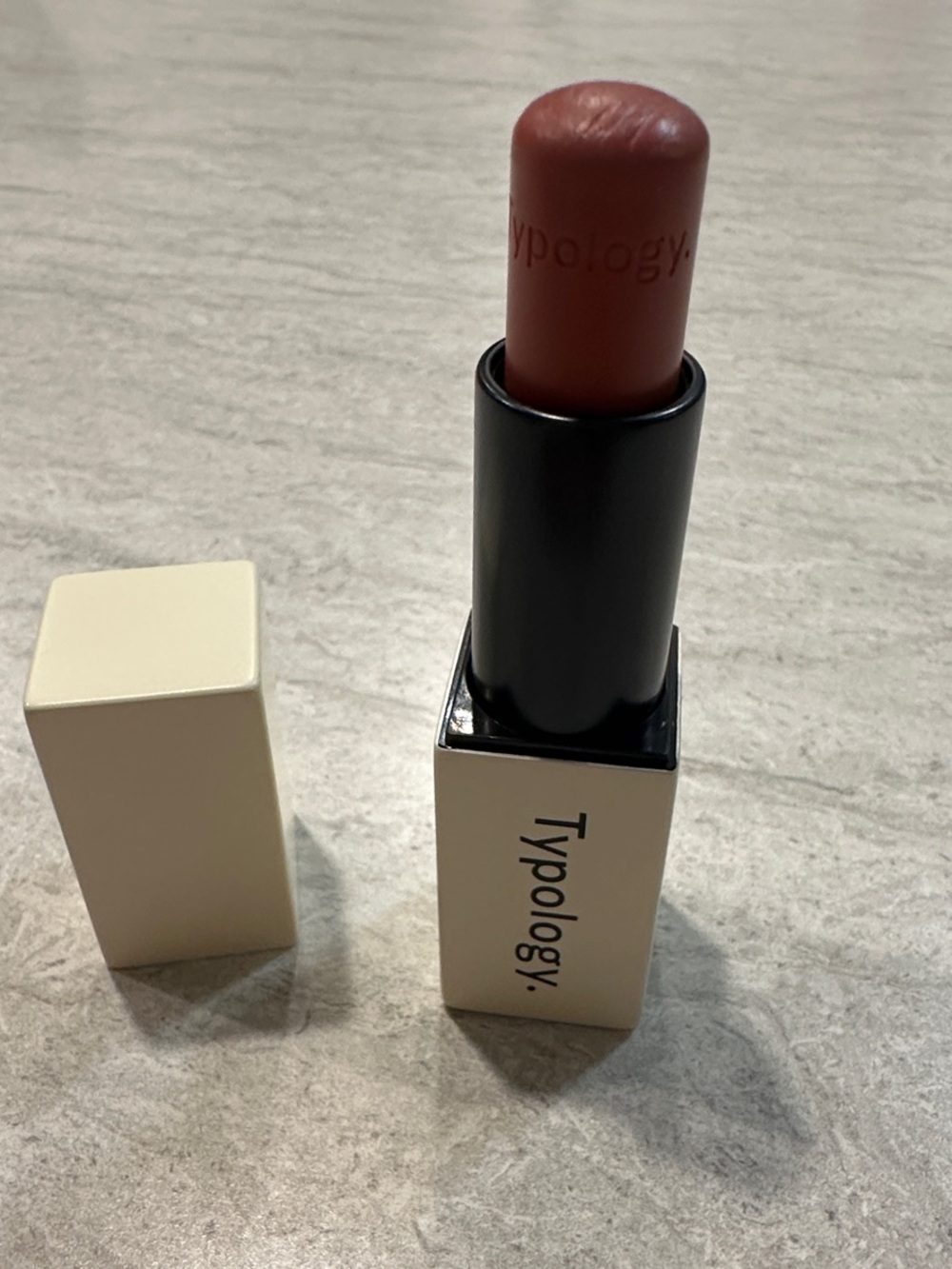 Typology Cream Lipstick in Pale Beige